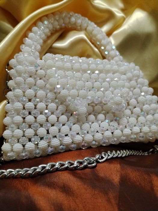 Geanta din mergele, handmade, lucru manual