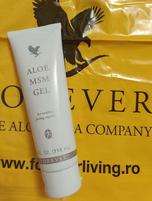 Crema  pentru dureri aloe MSM gel