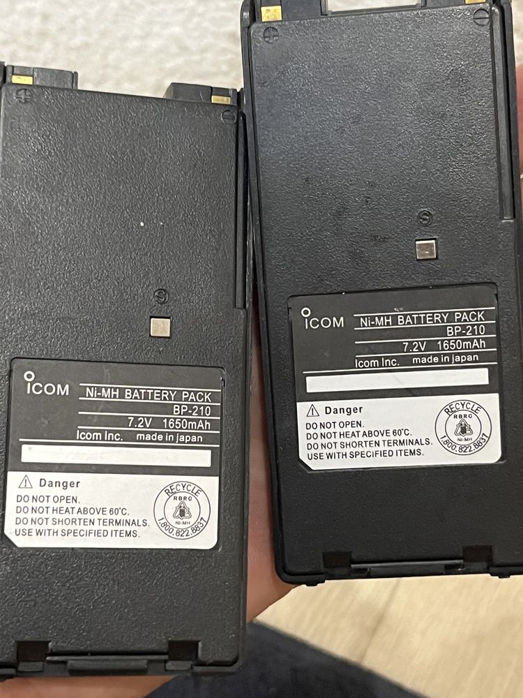 Аккумуляторы Icom
