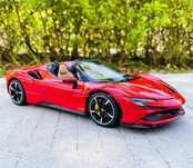 Ferrari sf90 Spider rosu