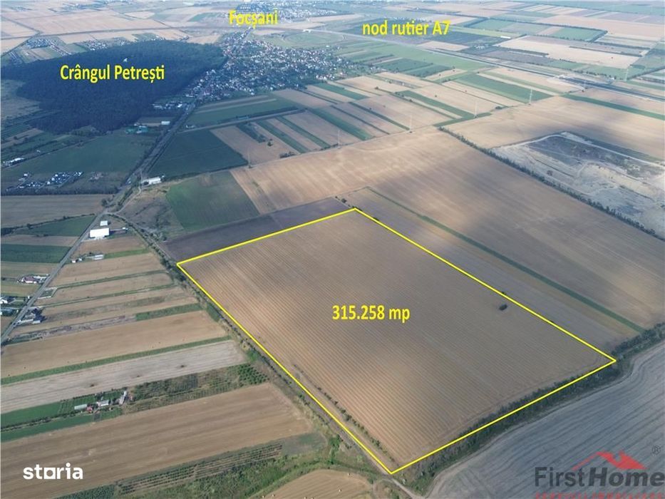 Teren Arabil cu potential de vanzare in Vanatori - Focsani - Vrancea