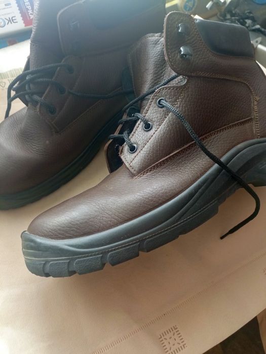 Рабочие ботинки, кожа, большой размер