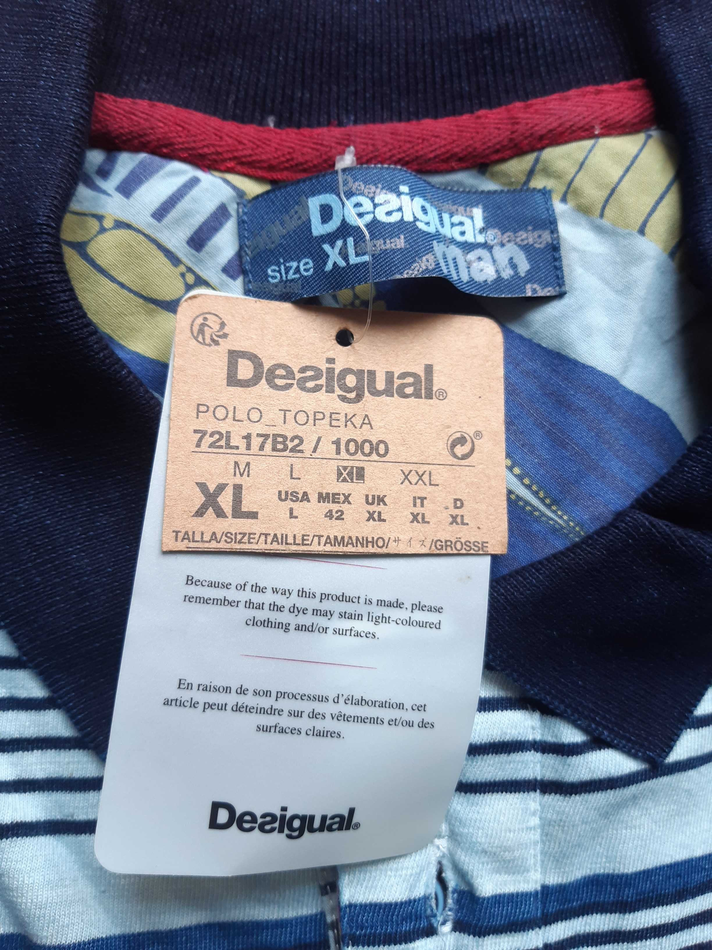 Desigual XL/ мъжка тениска и панталонки