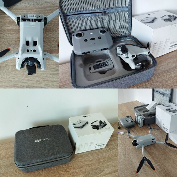 Dji mini 3 impecabila cu doua baterii și toate accesoriile