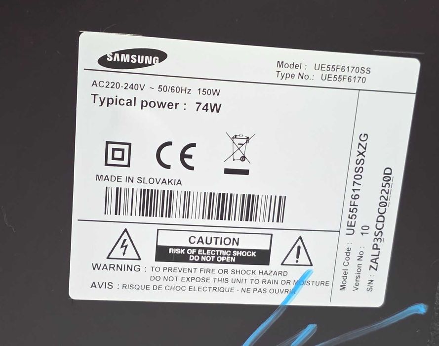 Smart TV led - Samsung UE55F6170 - 55 inch/140 cm - impecabil