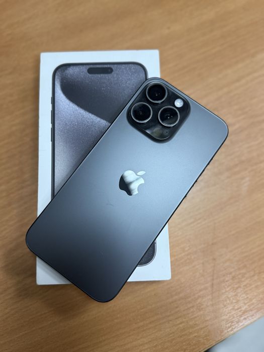 Iphone 15 pro max 256GB Black Нур ломбард