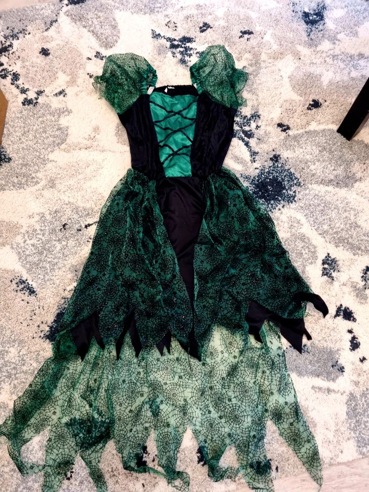 Rochie verde Halloween