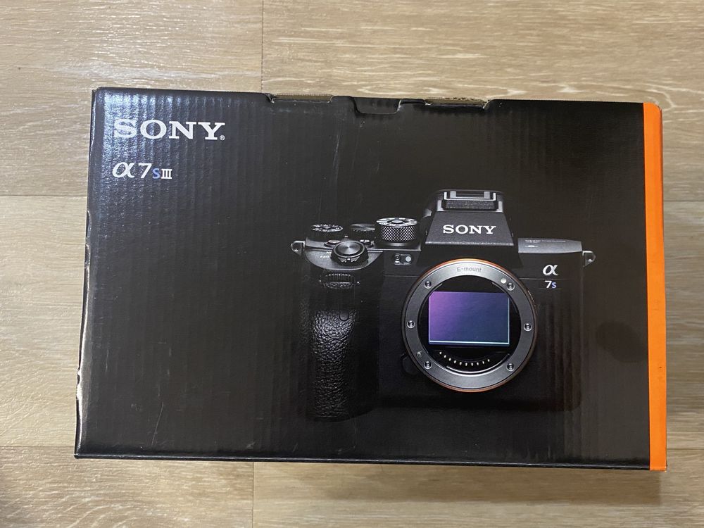 Фотоаппарат Sony A7S III с гарантией на 12 месяцев