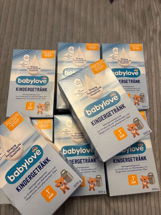 Мляко на baby love  12м