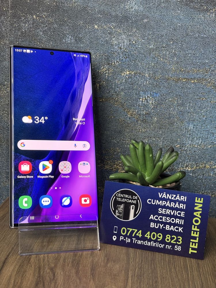 SamsungGalaxy Note20Ultra/256Gb/Garantie2Ani Centrul de Telefoane/Rate