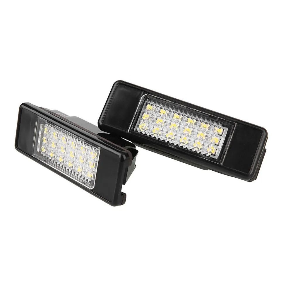 Becuri lampi led numar Peugeot 207/307/308/406/407 Citroen C2 C3 C4 C5