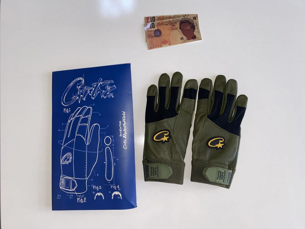 Corteiz Leather Gloves  S/M