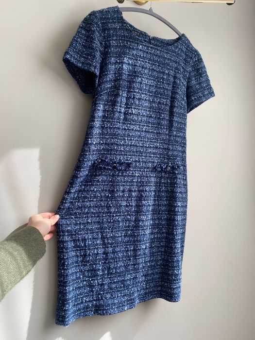 Рокля Dika букле тъмносиньо размер S