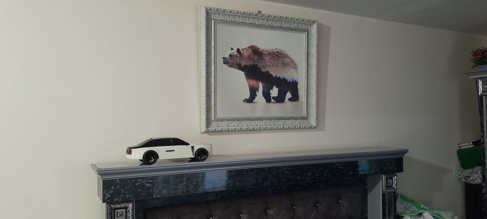 Kartinka  Sipanli xonaga yoki ofes uchun kurtoy bezak