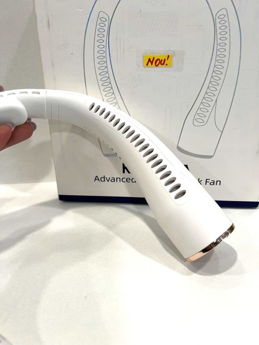 Ventilator portabil pt gât KENSUKA NF4, 5viteze, 9600mAh, NOU!