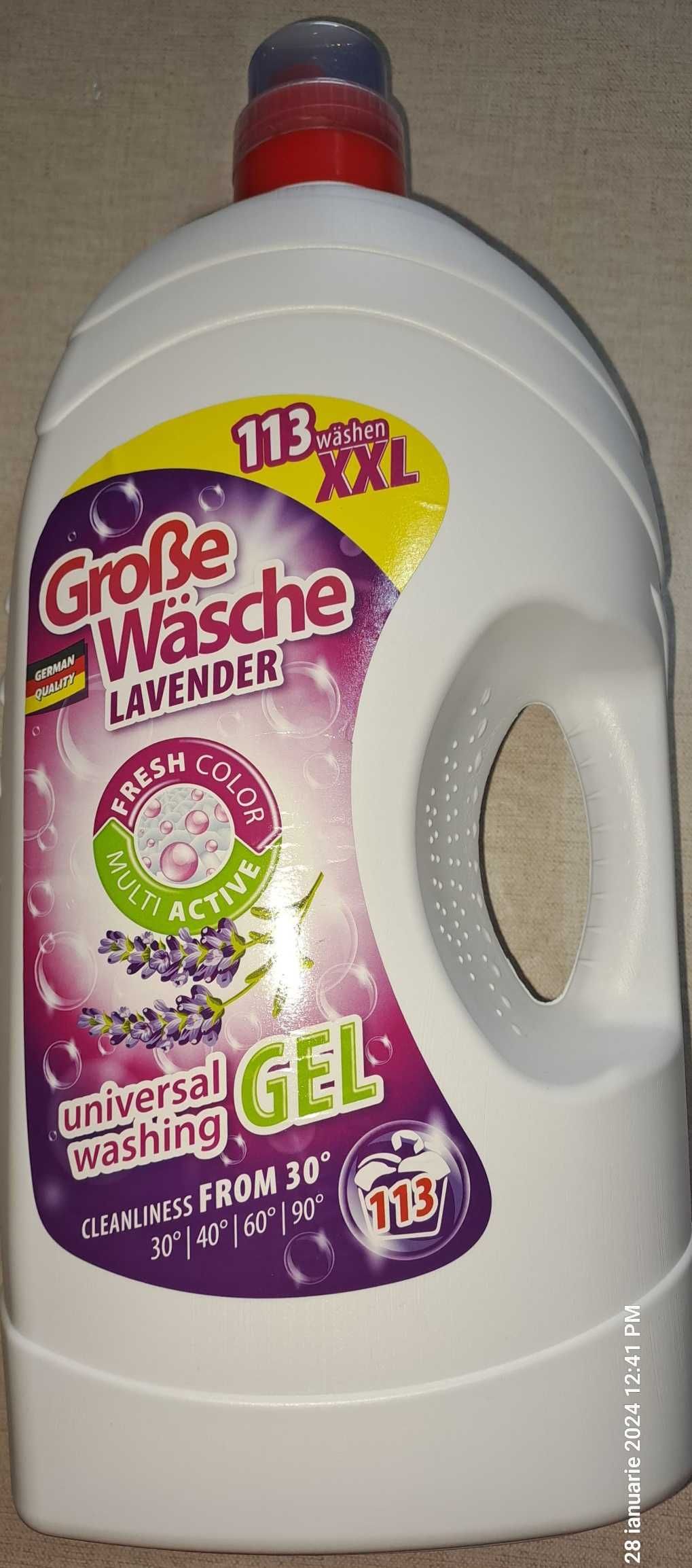 Detergent Gel (Lichid) Universal, German Quality, 5,6 L, Grose Wasche.