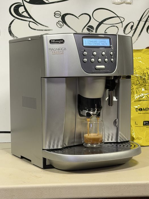 Кафемашина кафе автомат delonghi magnifica pronto с гаранция