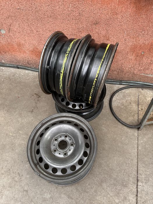 Set jante tablă 15” 5x112 Skoda Octavia
