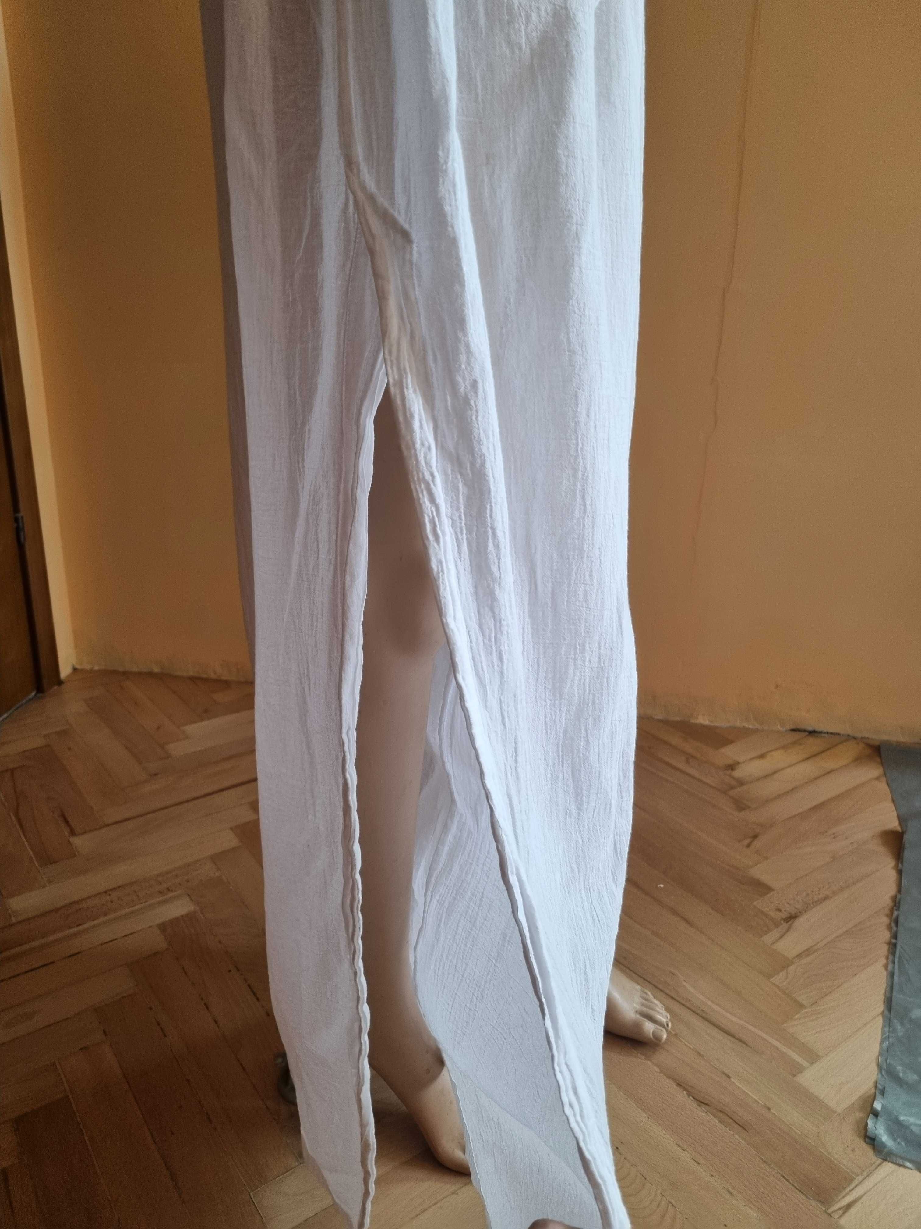 Летен широк панталон Cos с дълбоки цепки, размер М/L