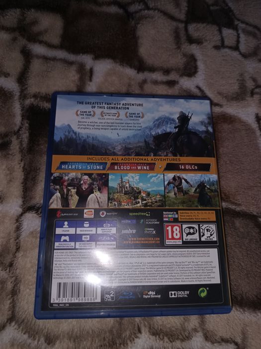 The Witcher 3 goty edition ps4