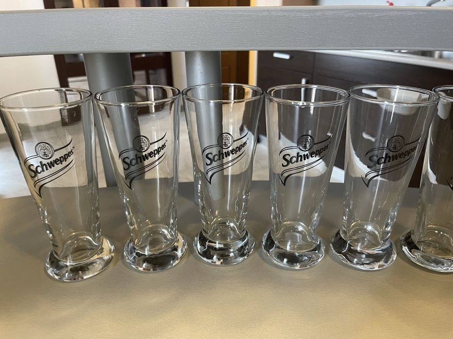 Стъклени чаши Шфепс Schweppes