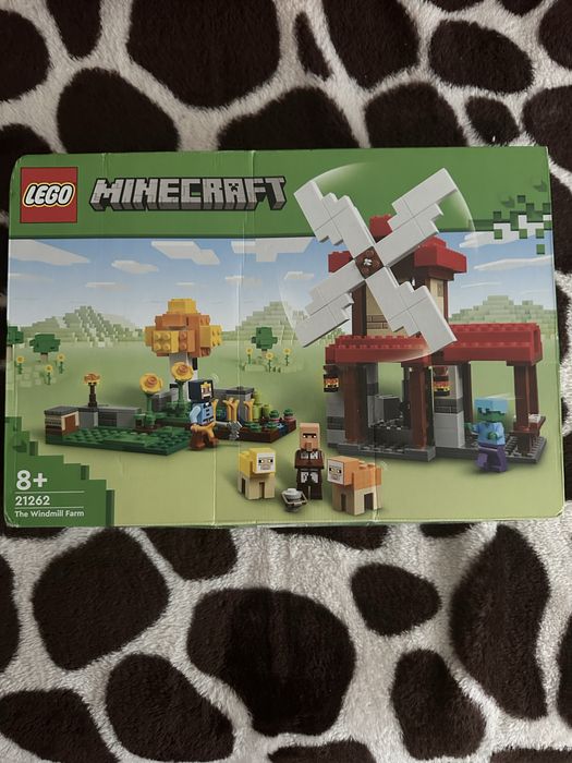 Lego Minecraft Ferma cu moara de vant