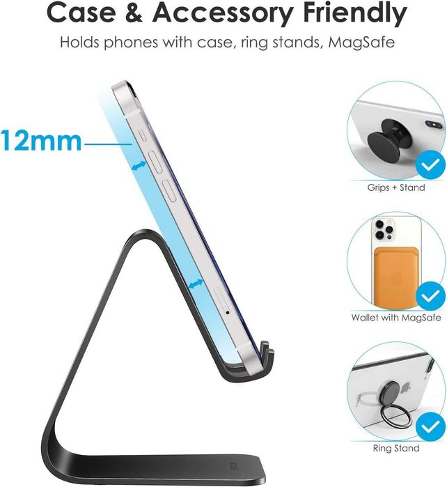 Стойка за телефон за Бюро, Маса, Digital One SP00997 mocile mate метал