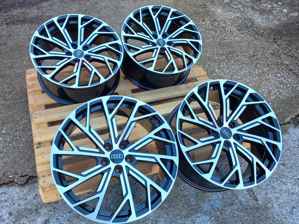 19 Audi 8.5j et35 A3 A4 A5 A6 A7 A8 TT Q3 Q5 Black polish