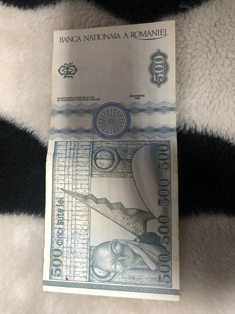 Bancnota 500 lei