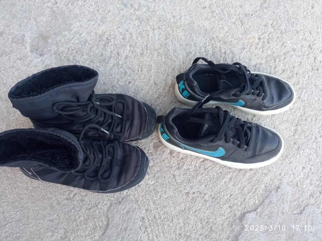 Nike ботуши+маратонки