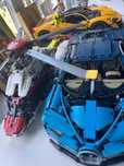 Vând trei Lego Technic Bugatti, Chiron McLaren P1 și elicopter salvare