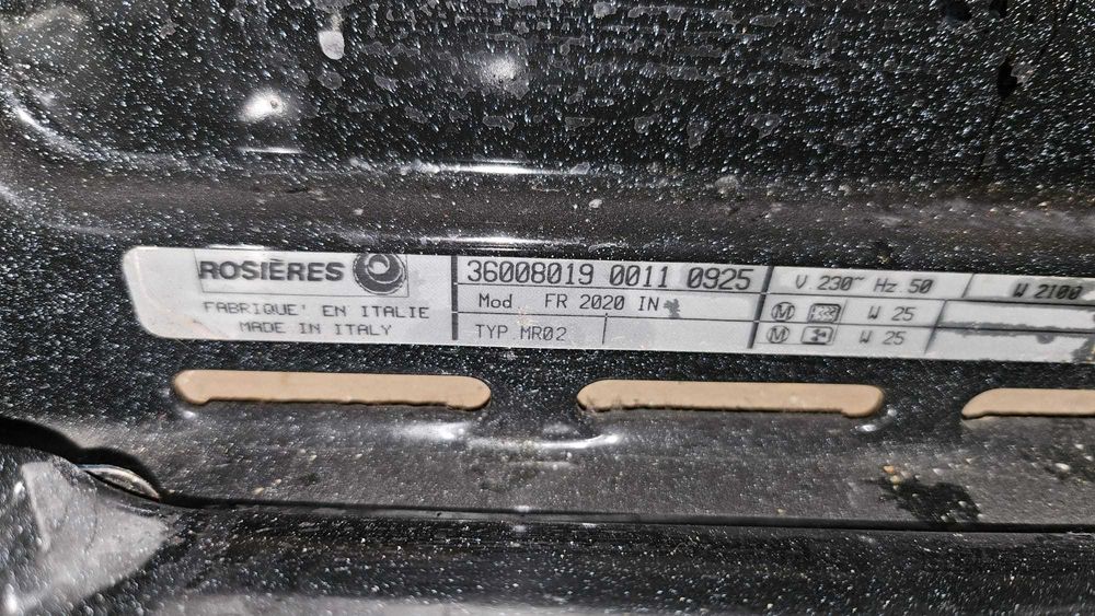 Италианска печка И котлон Rosieres