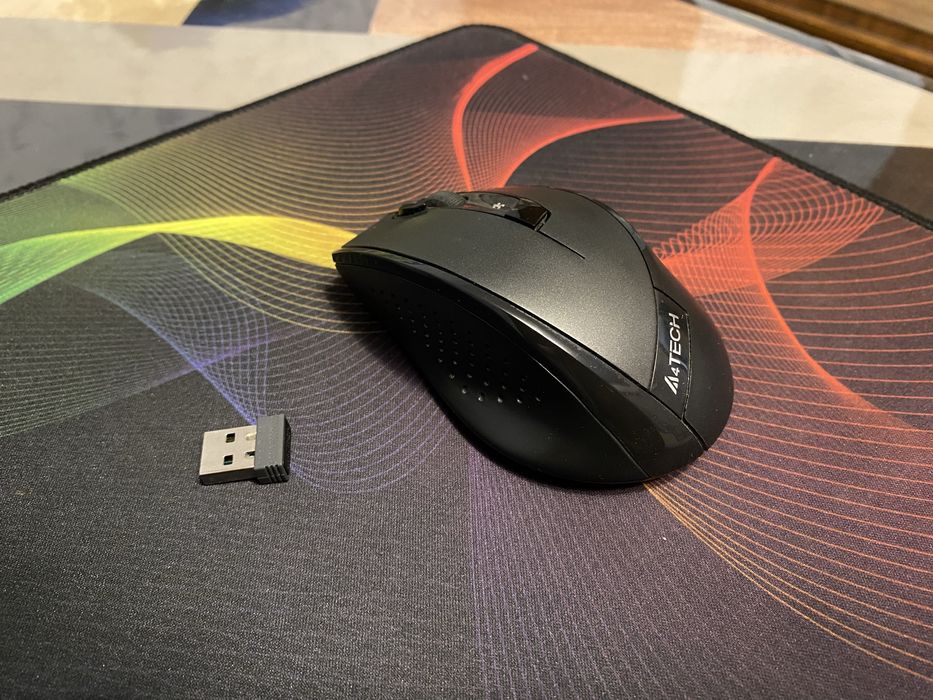 Клавиатура+мышь беспроводная A4Tech 9300F черный
