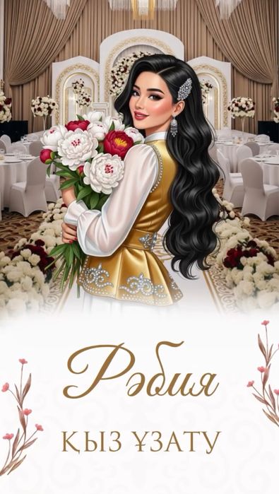 Электронные пригласительные / электронды шақыру / тойға шақыру