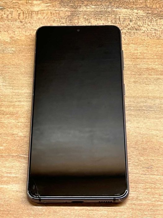 Samsung S21 5G / 128GB / 8GB / Черен / пукнато стъкло / не е заключен