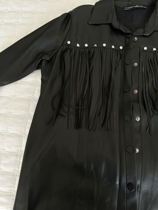 Дамско кожено яке