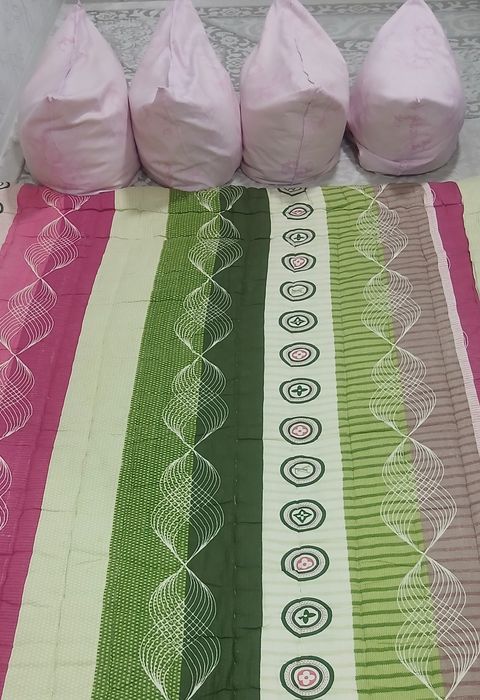 Подушки перьевые и одеяло