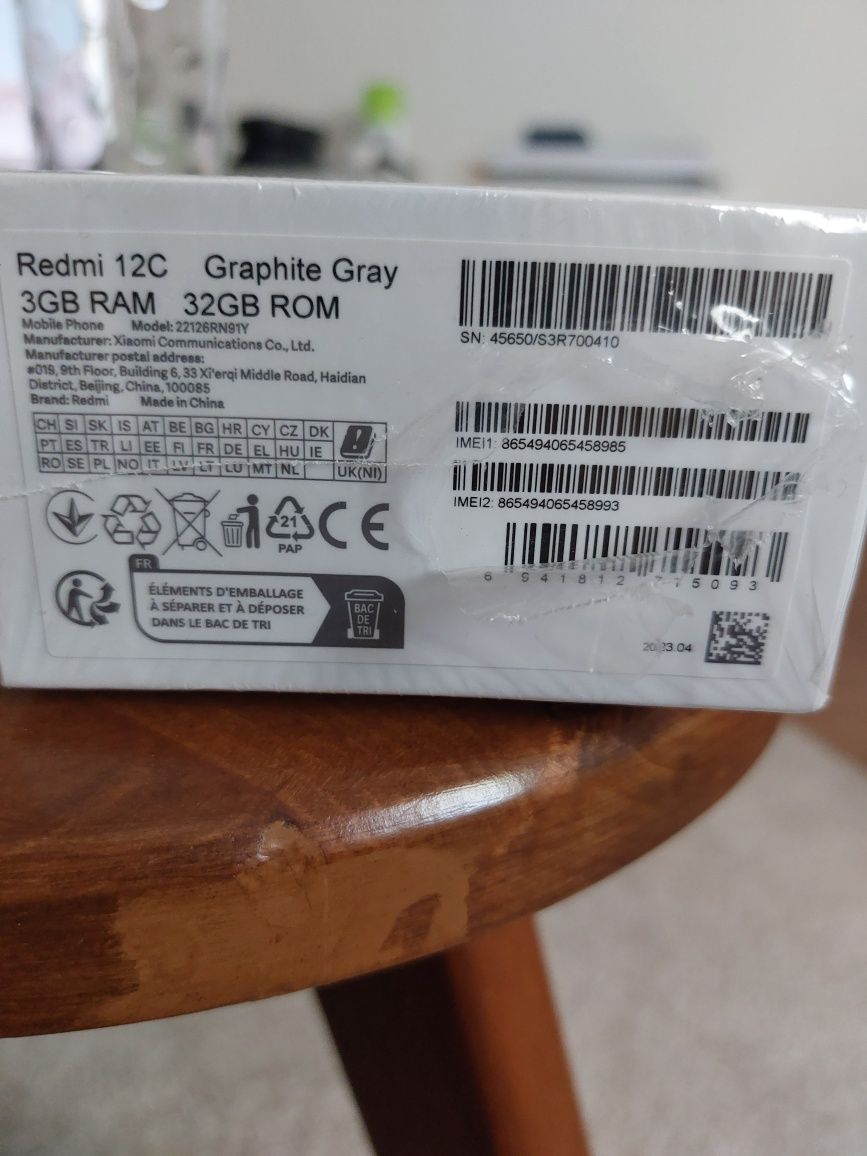 Redmi 12 C-3GB ram, 32 rom