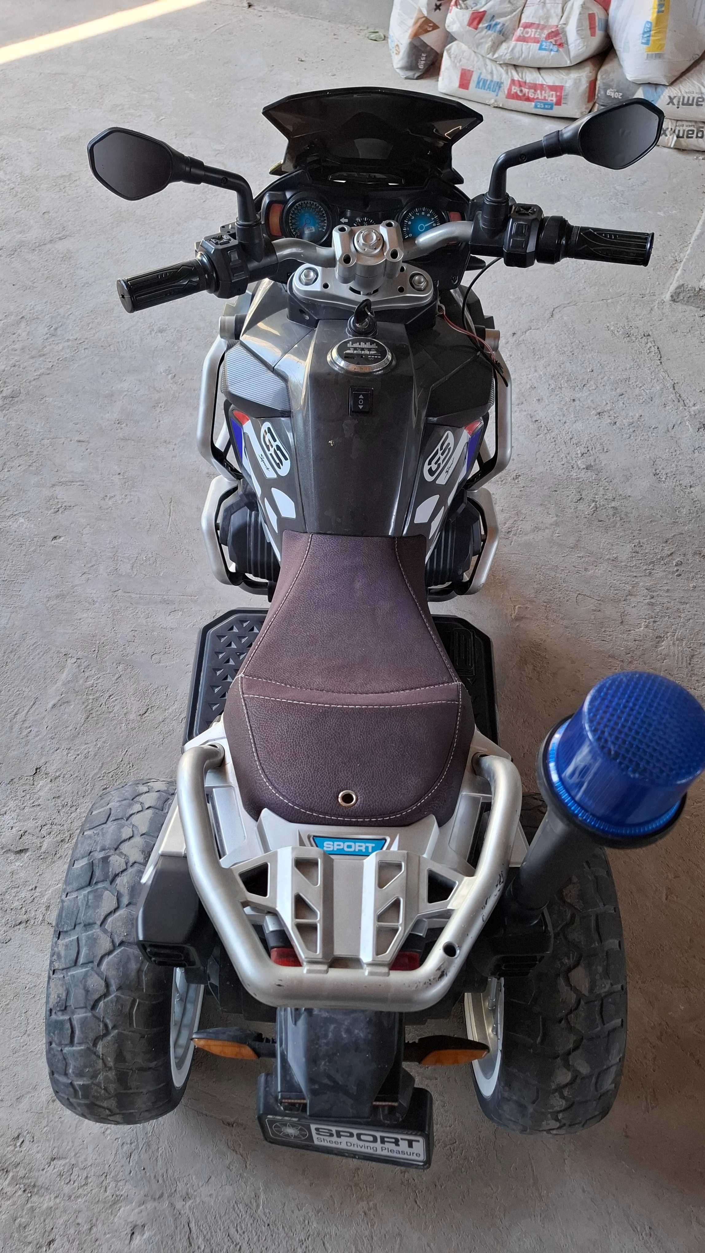 Детский электромотоцикл BMW GS 1250