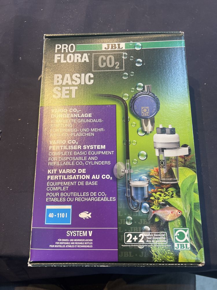 Set fertilizare CO2 acvariu JBL PROFLORA CO2 BASIC SET