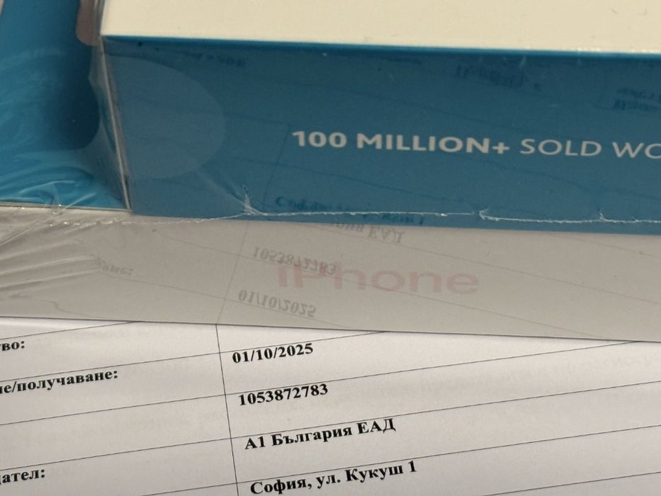 ЗАПЕЧАТАН 128GB iPhone 15 and ttec Гаранция от A1 до 2027 Pink / РОЗОВ