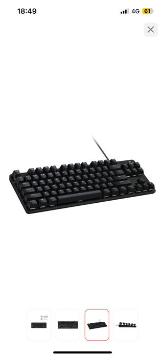 Игровая клавиатура logitech g413