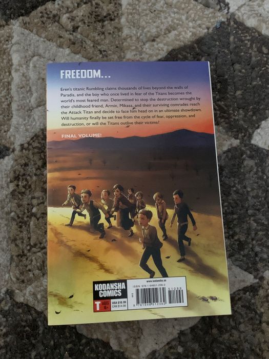 attack on titan manga