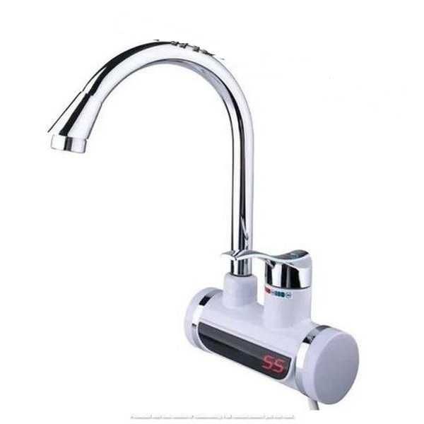 Нагревател за топла вода с гъвкъв,твърд чучур за кухня баня мивка плот