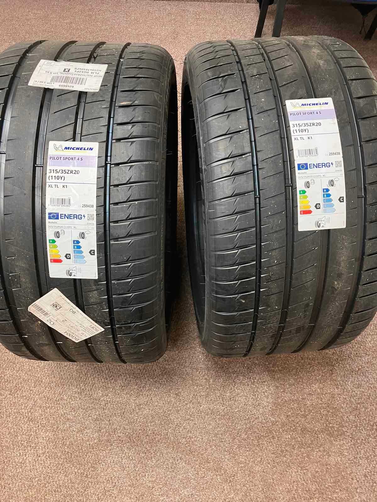 MICHELIN 315/35ZR20 (110Y) XL TL PILOT SPORT 4 S K1 Чисто нови  2.бр