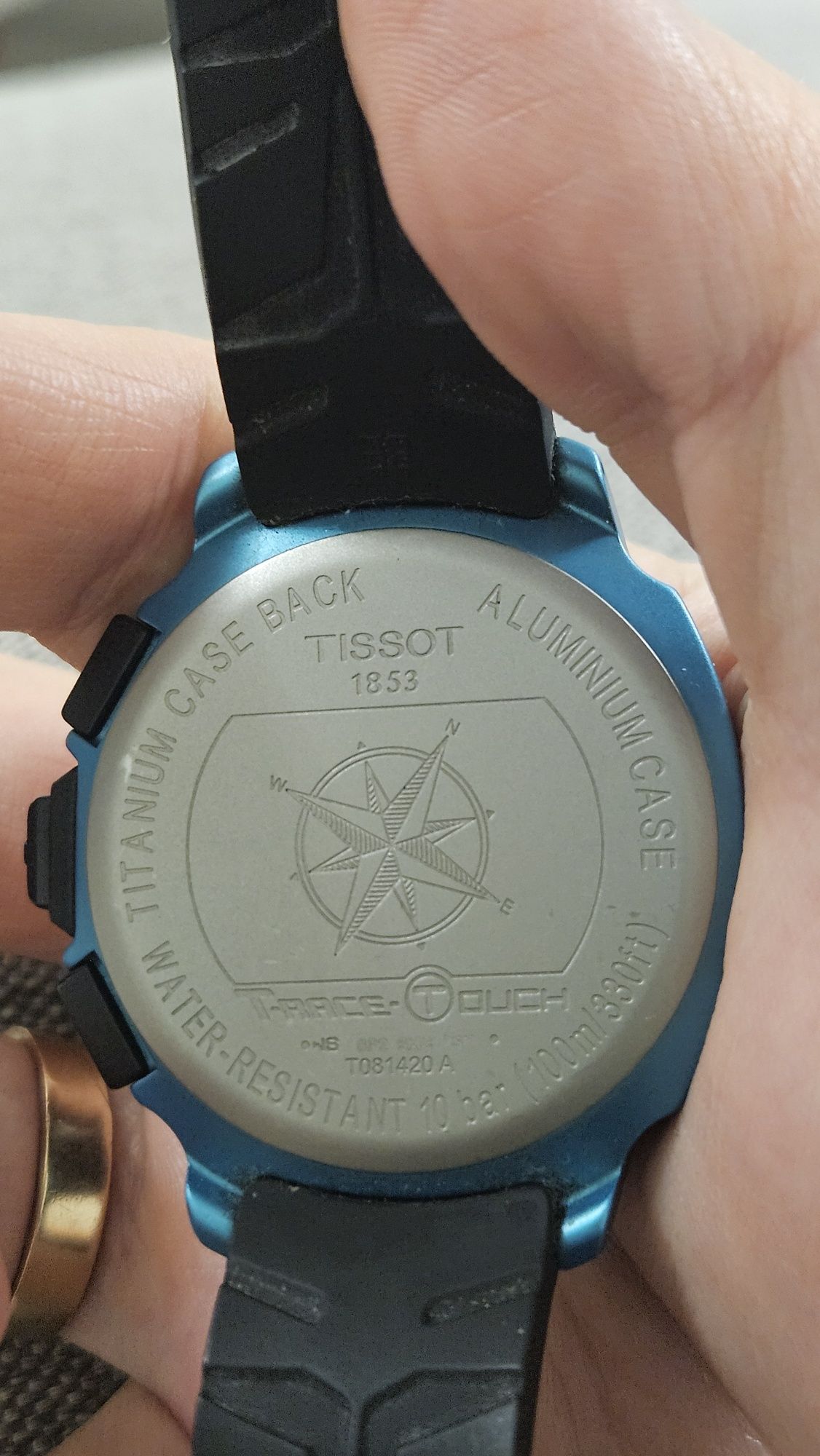Tissot t-race touch aluminium