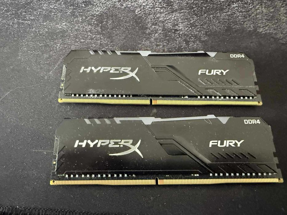 32GB RAM HyperX DDR4 Fury (два kit-a)