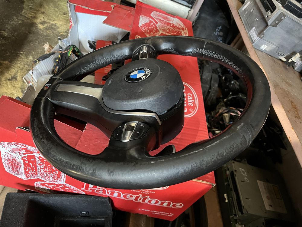 Волан с подгрев бмв х5/х6 ф15/16 ( m volan s podgrev bmw f15/16 )