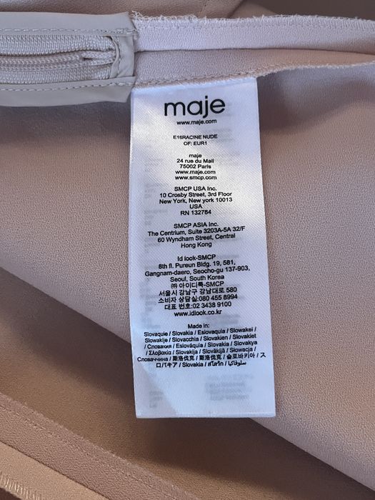 Rochie roz-pal, Maje Paris