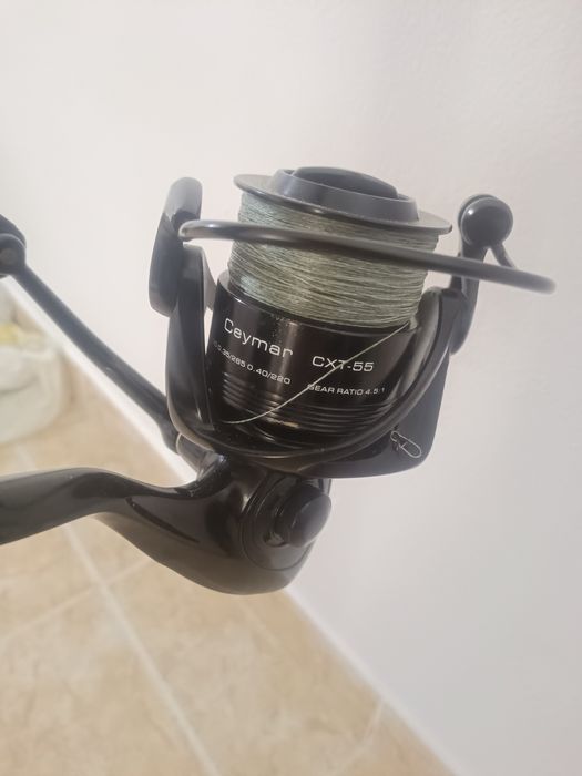 Set Echipament Crap Premium: 3 Lansete + 2 Mulinete Okuma Ceymar CXT-5